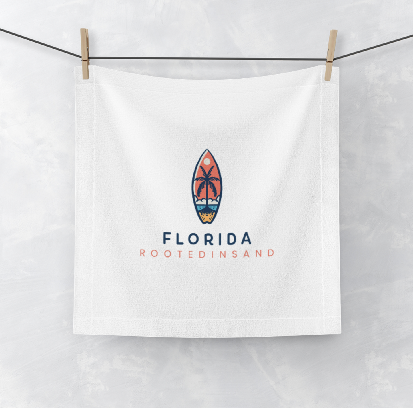 Florida Face Towel